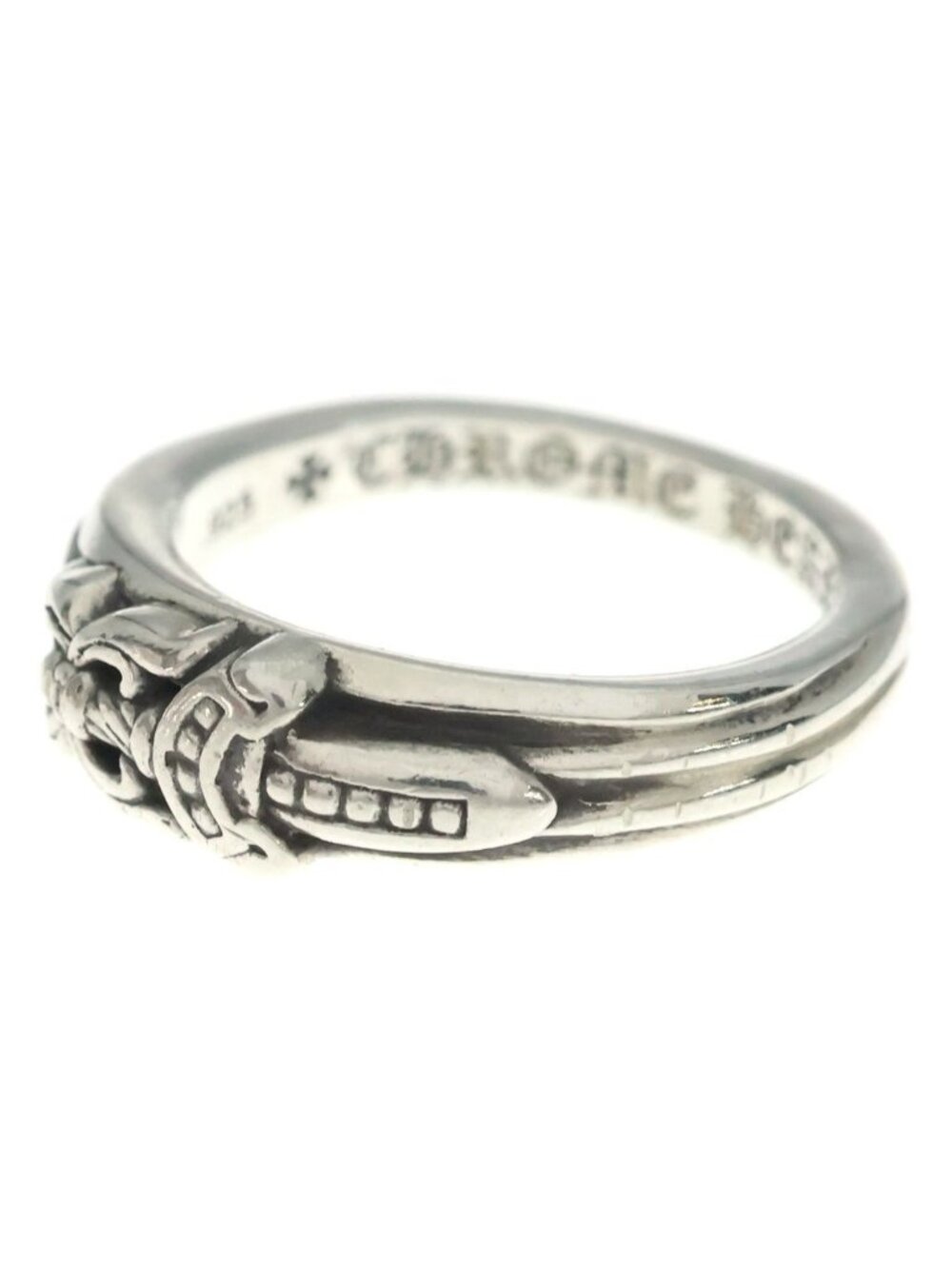 Chrome Hearts Baby Classic Dagger Ring Silver